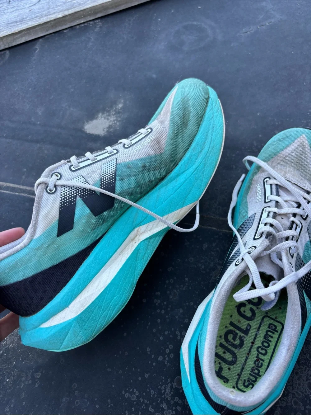 New Balance SuperComp Elite V4: Used Carbon Racing Shoes